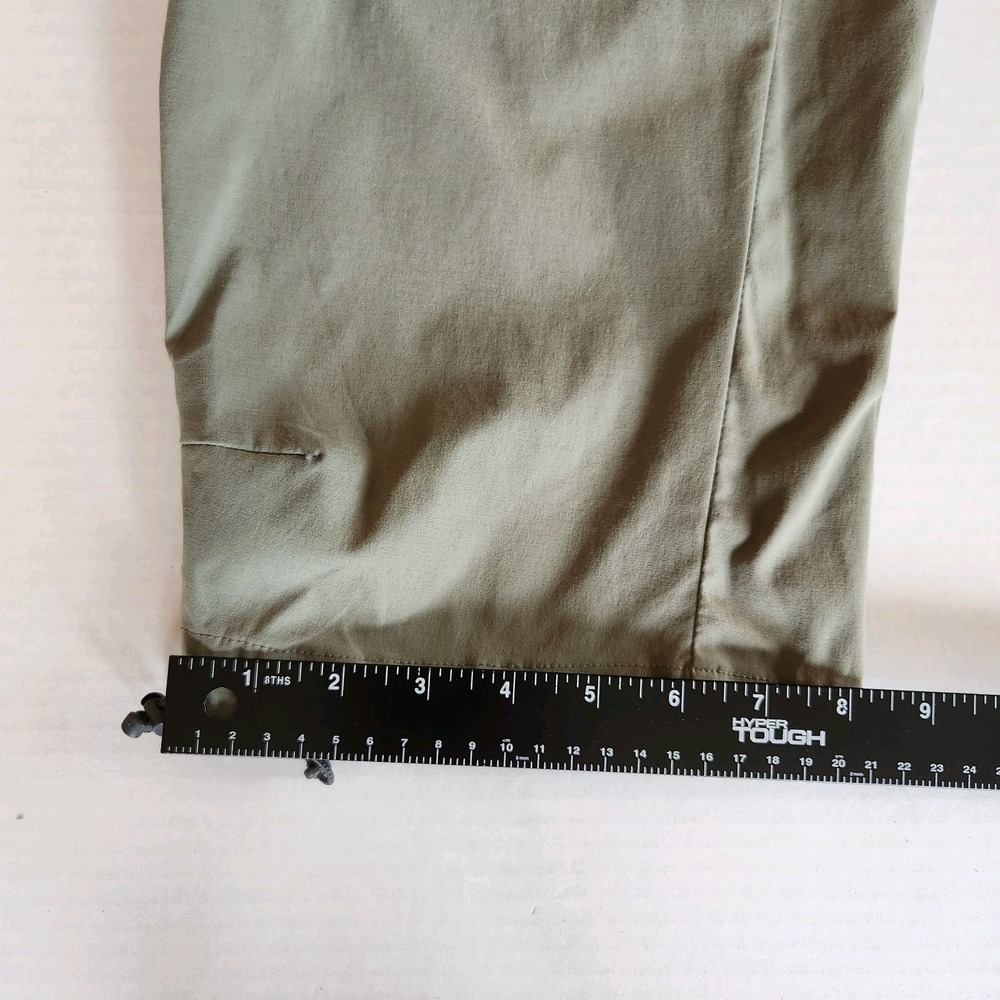 Columbia Womens Omni Shield Advanced Repellency Capris Long Shorts Sz 10 Green - Picture 12 of 16